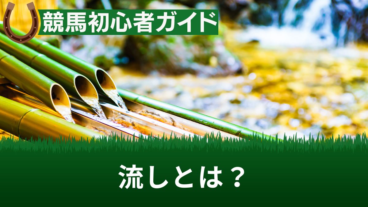 競馬の流しとは？ 意味や計算式・書き方や買い方を初心者にもわかりやすく解説