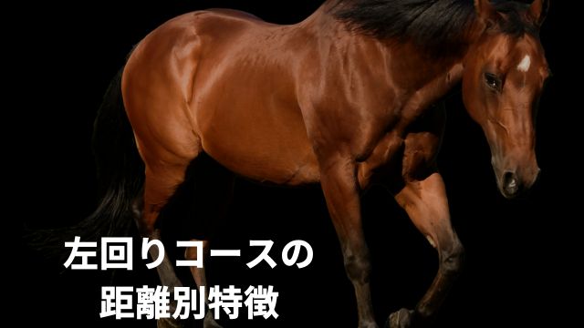 大井競馬における左回りコースの距離別特徴