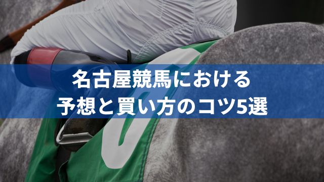 名古屋競馬における予想と買い方のコツ5選