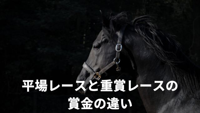 競馬の平場レースと重賞レースの賞金の違い