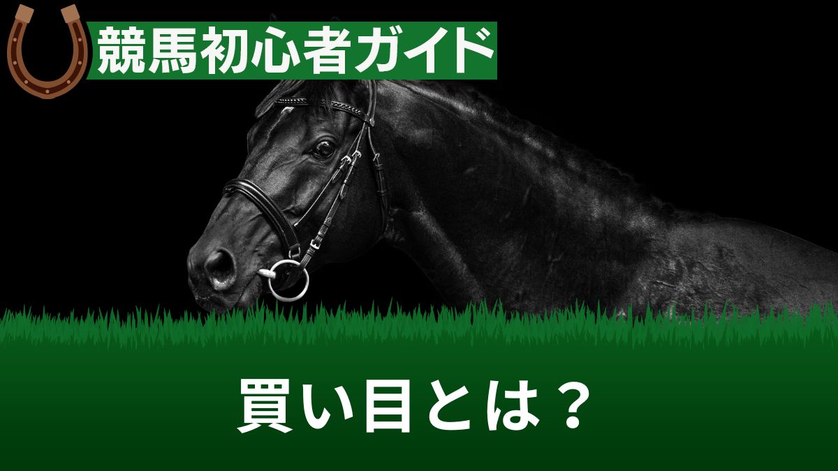 競馬の買い目とは？おすすめの買い目や点数計算アプリを解説！見方と書き方も紹介