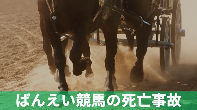 ばんえい競馬の死亡事故について