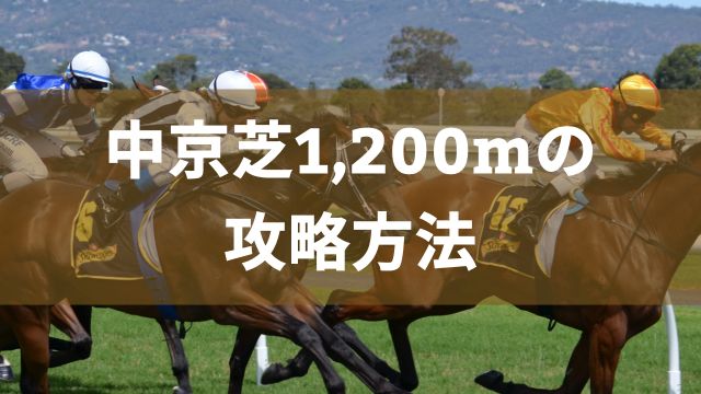 中京芝1,200mの攻略方法