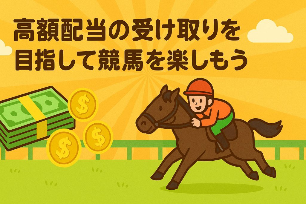 高額配当の受け取りを目指して競馬を楽しもう